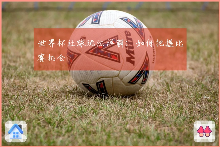 世界杯让球玩法详解：如何把握比赛机会